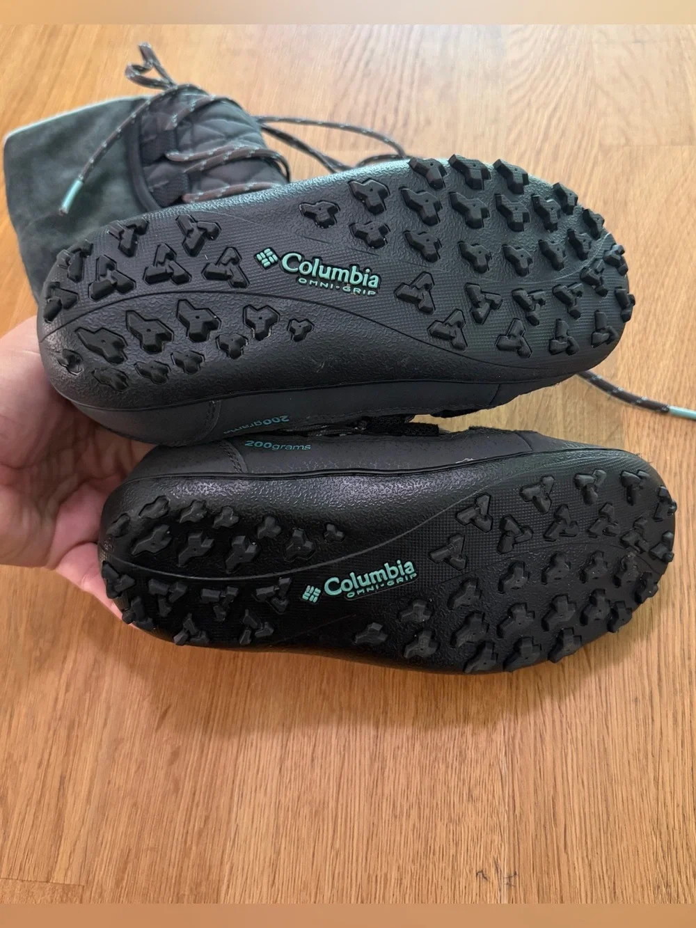 Columbia 2 Gray Loveland Waterproof Winter Boots Omni Heat